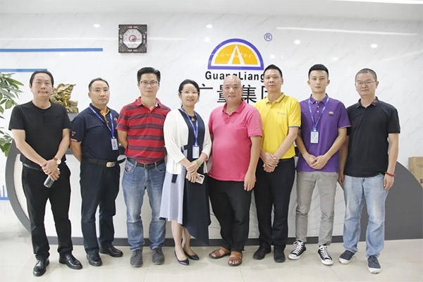 东莞市餐饮协会向导一行莅临15vip太阳集团集团调研指导